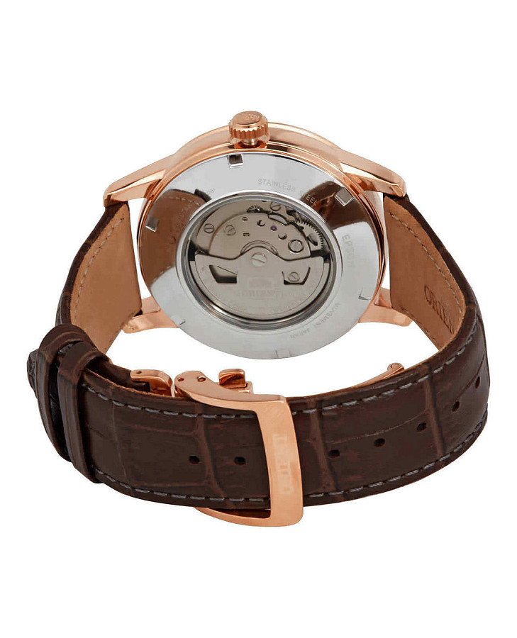 Часы Orient Sun & Moon RA-AK0009T (RN-AK0009T) — кожаный, мужские