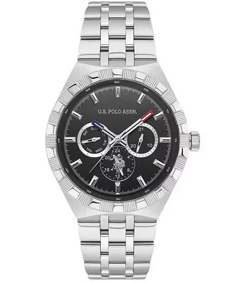 Часы U.S. Polo Assn. Crossing USPA1140-03 — мужские, черный