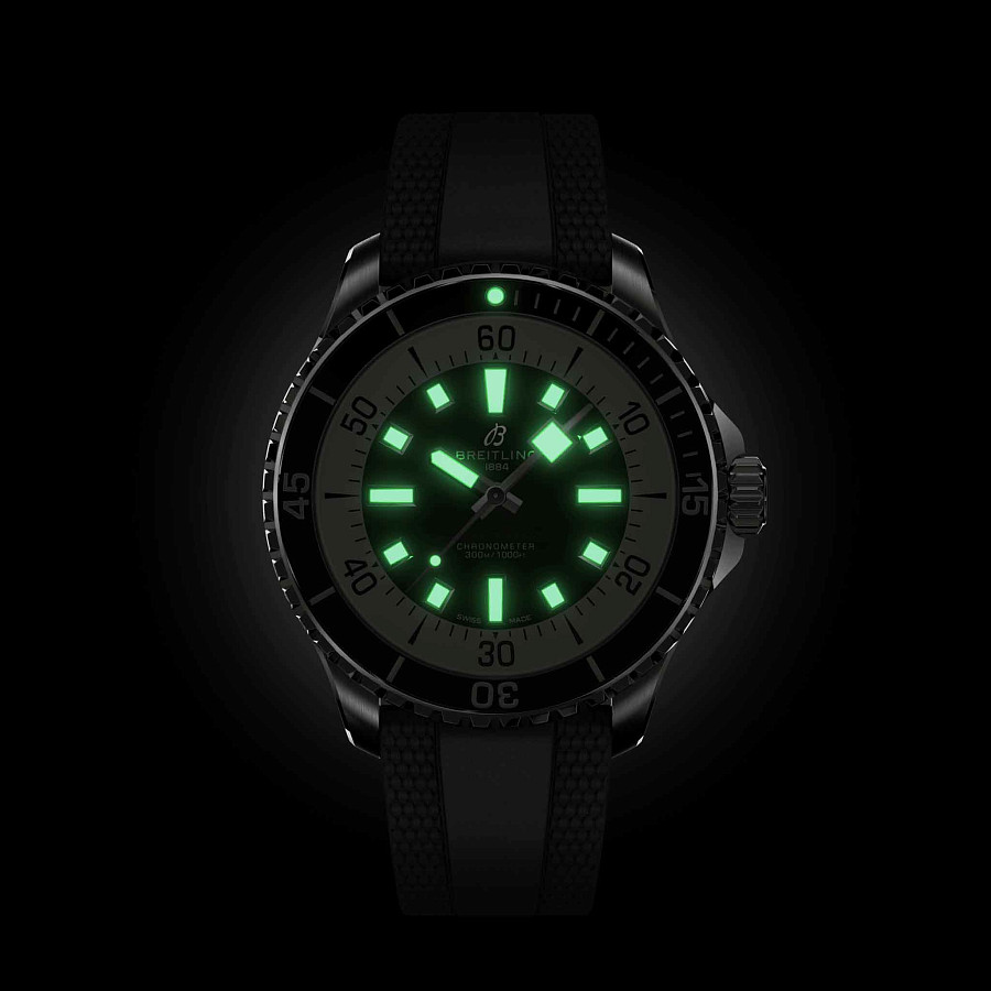 Часы Breitling Superocean Automatic 44 A17376211B1S1 — каучук, мужские