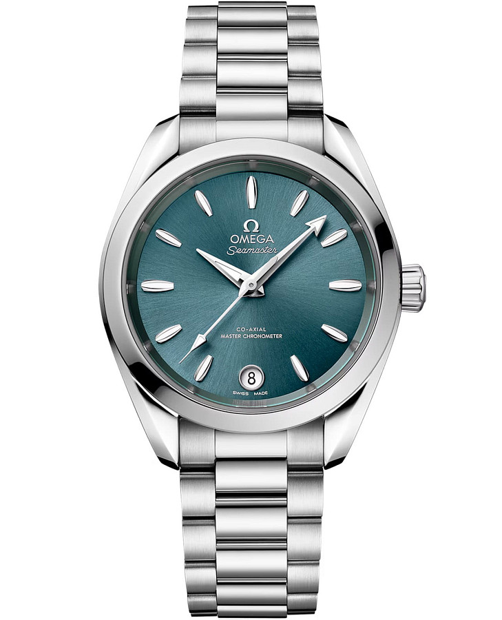Часы Omega Seamaster Aqua Terra 220.10.34.20.10.001 — женские, зеленый