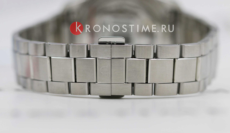 Часы Maurice Lacroix Pontos Day Date PT6358-SS002-334-1 — черный, металл сталь