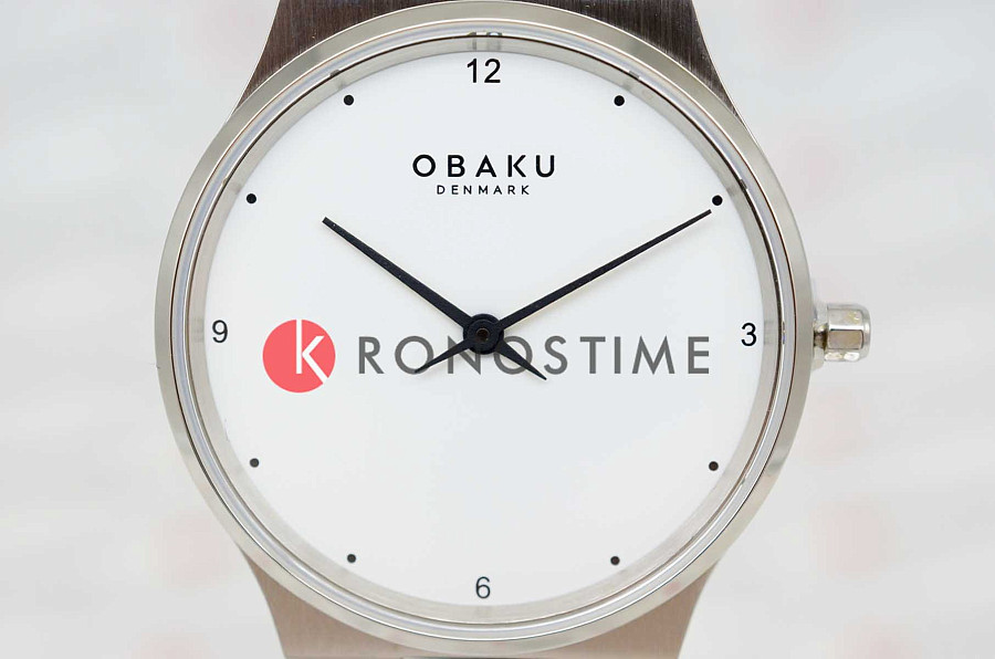Часы Obaku Serviet V305LXCWSC — сталь металл, Дания