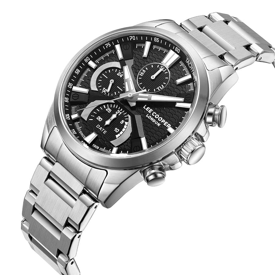 Часы Lee Cooper LC08166.350 — кварцевые, металл сталь