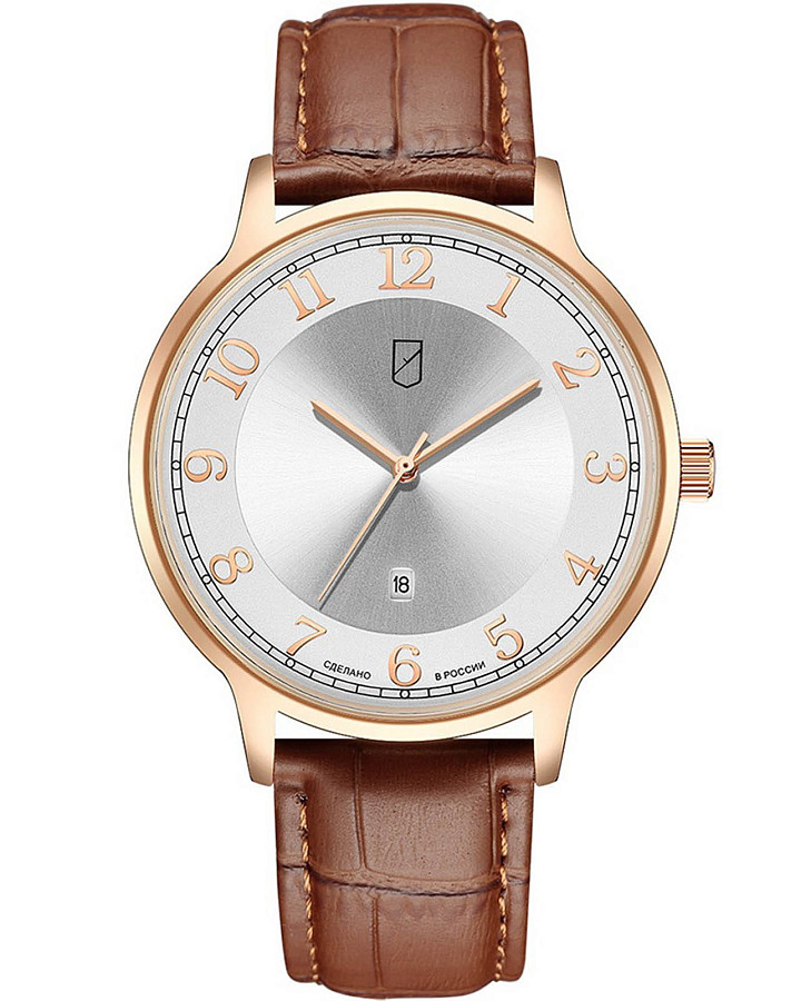 Часы УЧЗ Spectr 1527A3L5 — мужские, серебристый