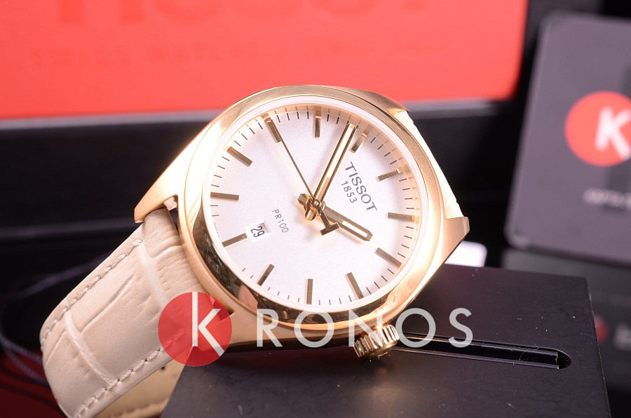 Часы Tissot PR 100 Lady T101.210.36.031.00 — сталь металл, Швейцария