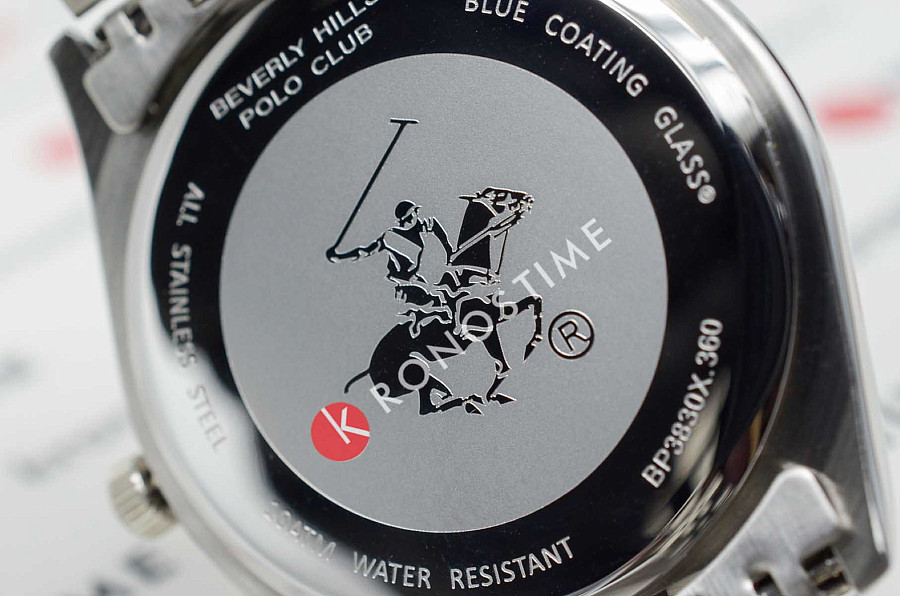 Часы Beverly Hills Polo Club BP3830X.360 — мужские, нержавеющая сталь