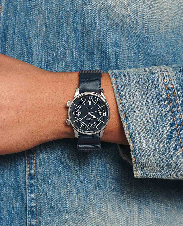Часы Longines Legend Diver L3.764.4.90.2 — Швейцария, механические
