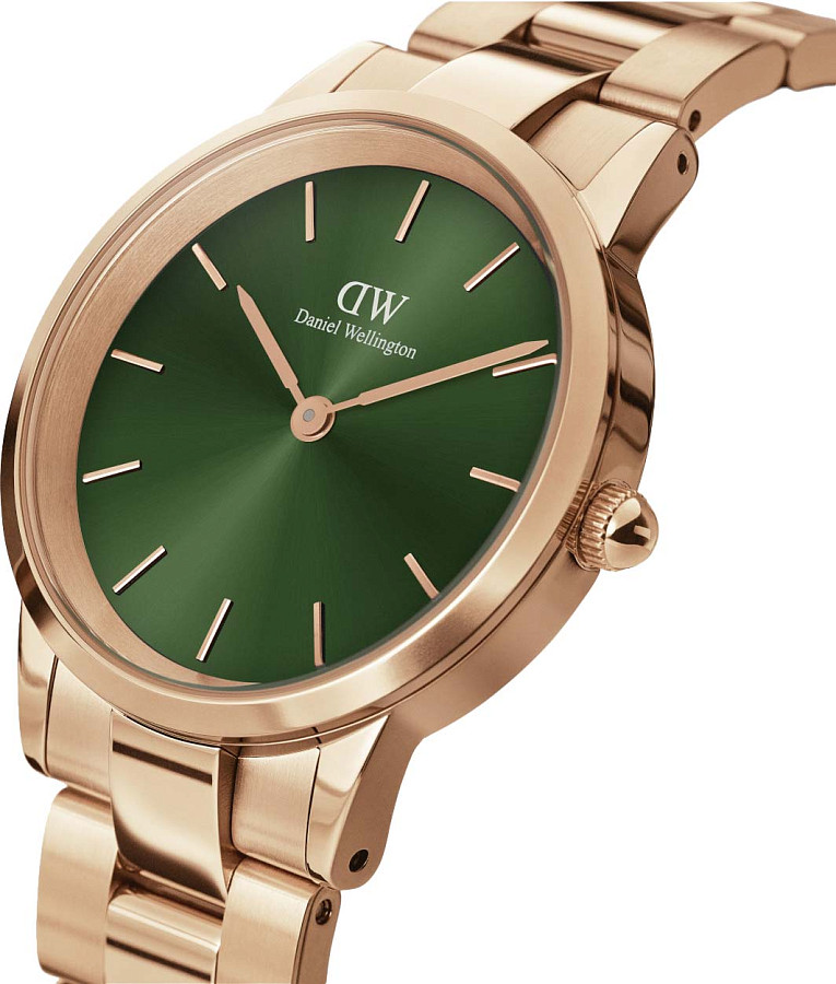 Часы Daniel Wellington Iconic Link DW00100419 — кварцевые, сталь металл