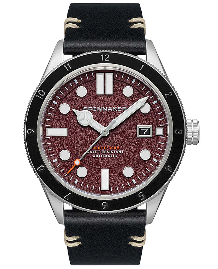 Часы Spinnaker Cahill SP-5096-04 — мужские, бордовый