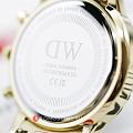 Шведские наручные часы Daniel Wellington Iconic Link Arctic DW00100641 с хронографом, фото 10