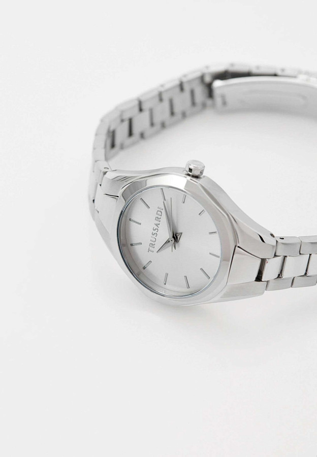 Часы Trussardi Metropolitan R2453157510 — серебристый, металл сталь