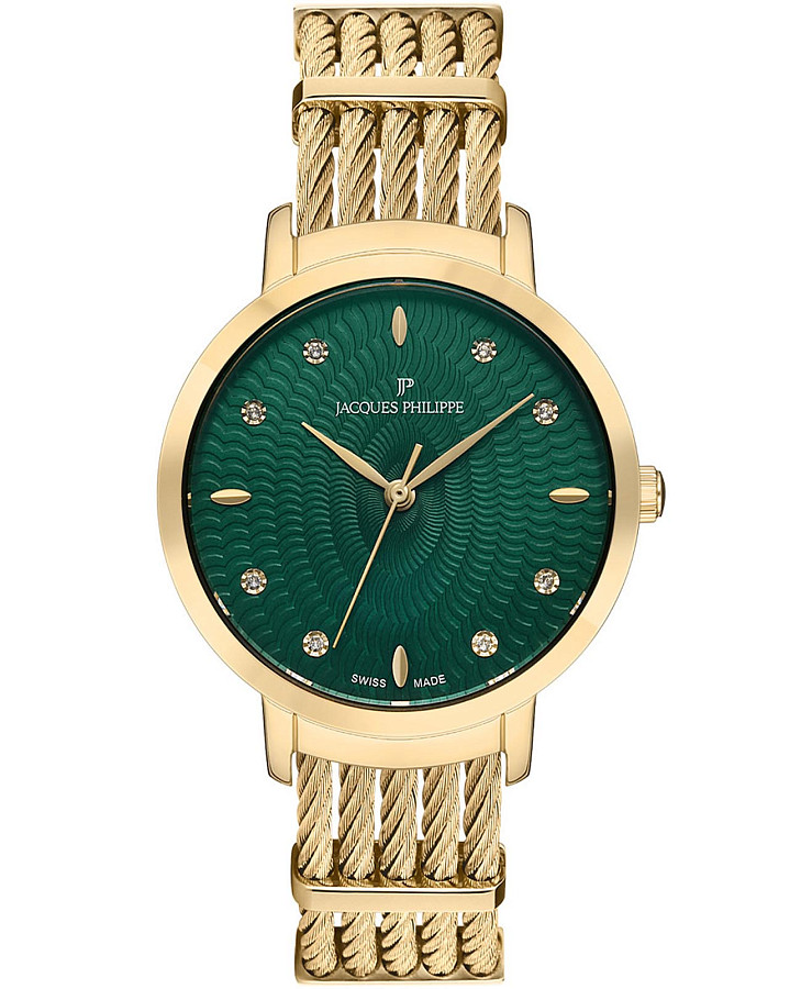 Часы Jacques Philippe Milady JPQLS0626X4 — женские, зеленый