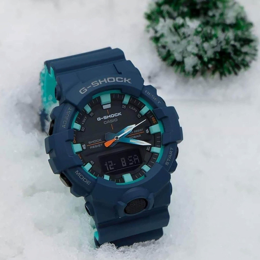 Часы Casio G-Shock GA-800CC-2A — электронные, пластик