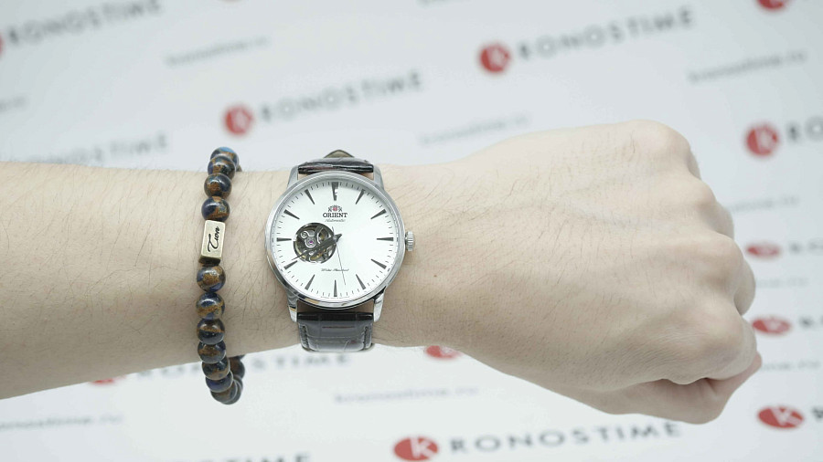 Часы Orient Automatic AG02005W — мужские, кожаный