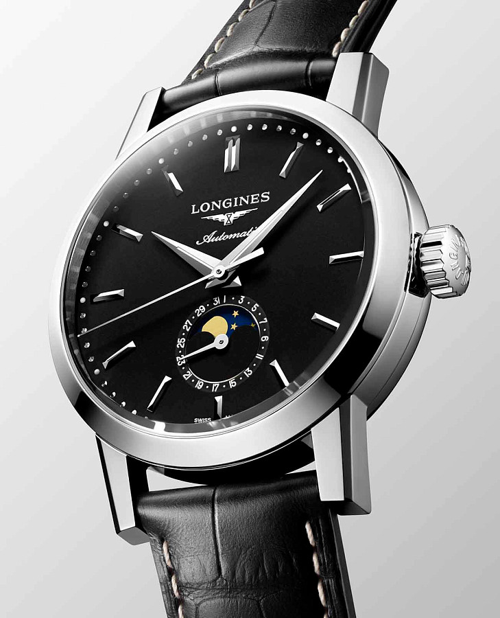 Часы Longines 1832 L4.826.4.52.0 — металл сталь, Швейцария