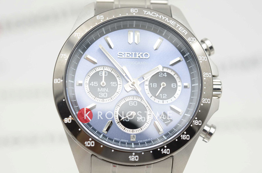 Часы Seiko Spirit Chronograph SBTR027 — сталь металл, Япония