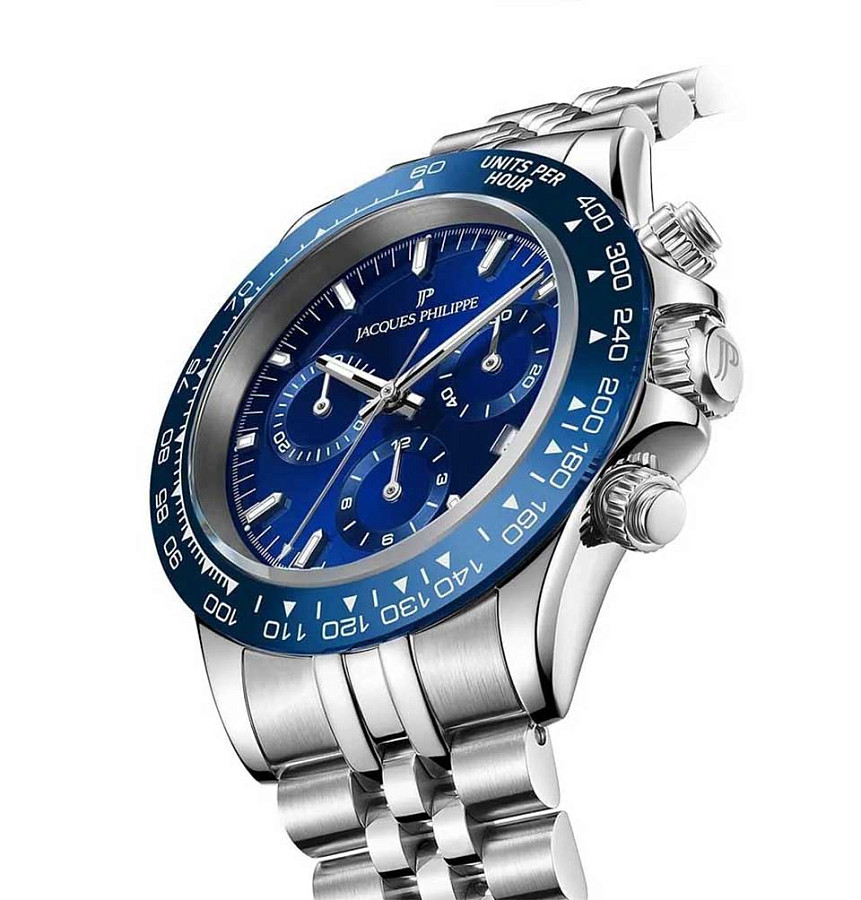 Часы Jacques Philippe JPQGC711336SBDB — мужские, нержавеющая сталь 316l