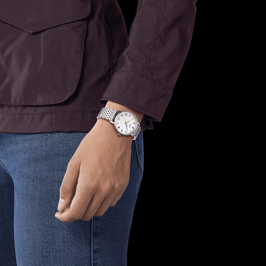 Часы Tissot Everytime Lady T143.210.11.033.00 — женские, серебристый