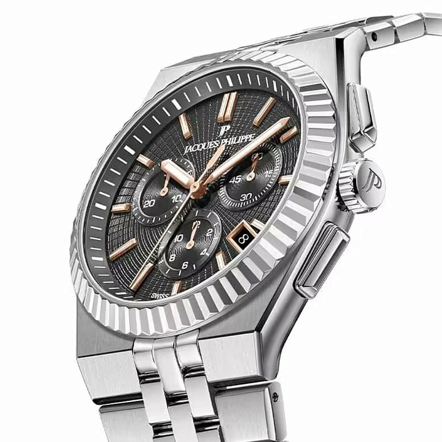 Часы Jacques Philippe Virtus JPQGC1051346 — кварцевые, металл сталь