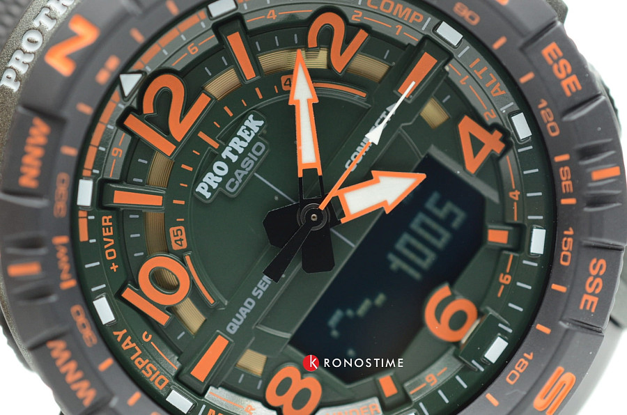 Часы Casio Pro Trek PRT-B50FE-3 — пластик, Япония