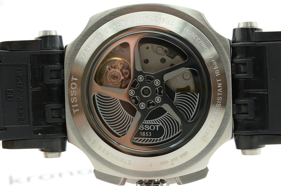 Часы Tissot T-Race Automatic Chronograph T115.427.27.061.00 — механические, Швейцария, мужские
