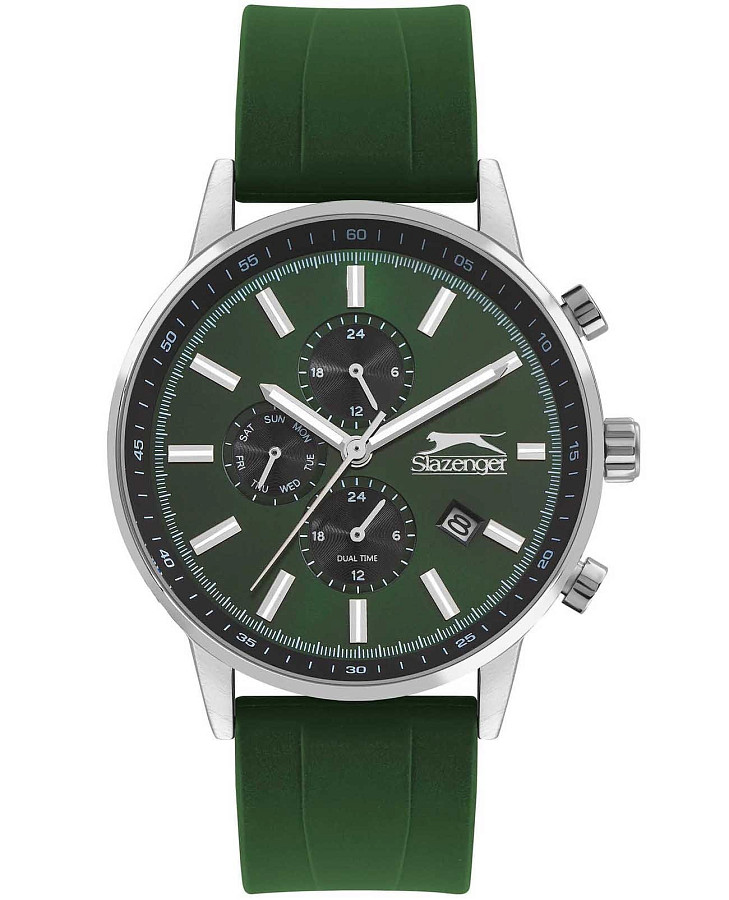 Часы Slazenger SL.09.6501.2.02 — мужские, зеленый