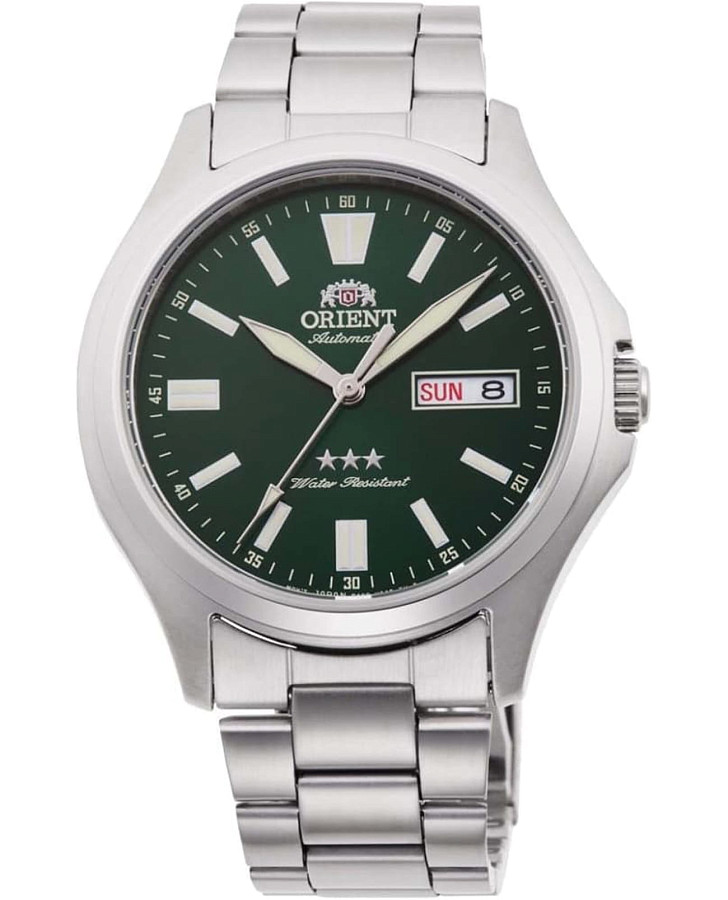 Часы Orient 3 Stars RA-AB0F08E (RN-AB0F08E) — мужские, зеленый