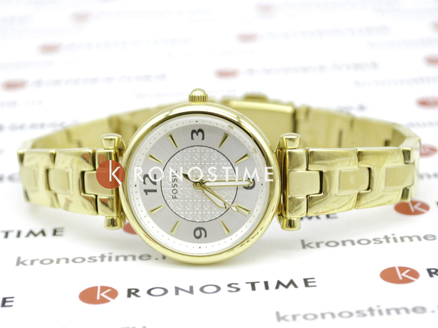 Часы Fossil Carlie ES5203 — женские, нержавеющая сталь