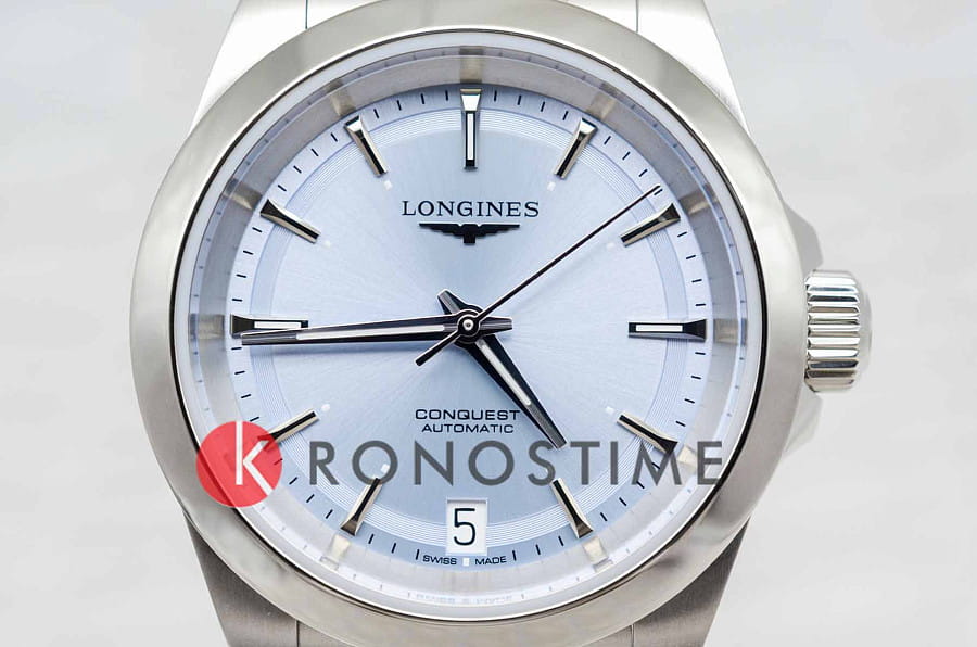 Часы Longines Conquest L3.430.4.92.6 — сталь металл, Швейцария