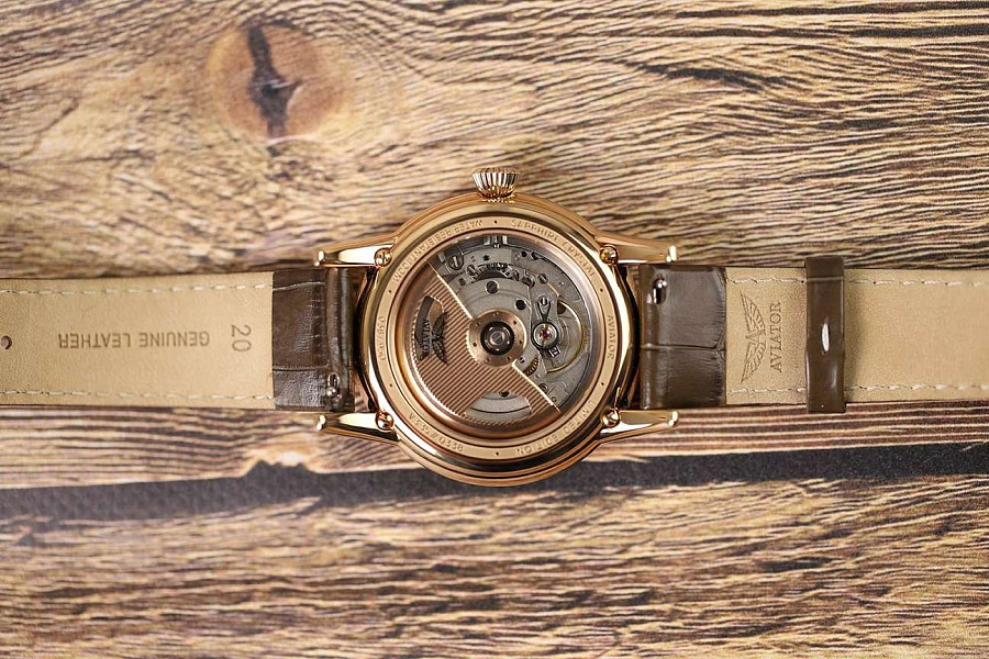 Часы Aviator Douglas Day-Date V.3.35.2.280.4 — Швейцария, механические
