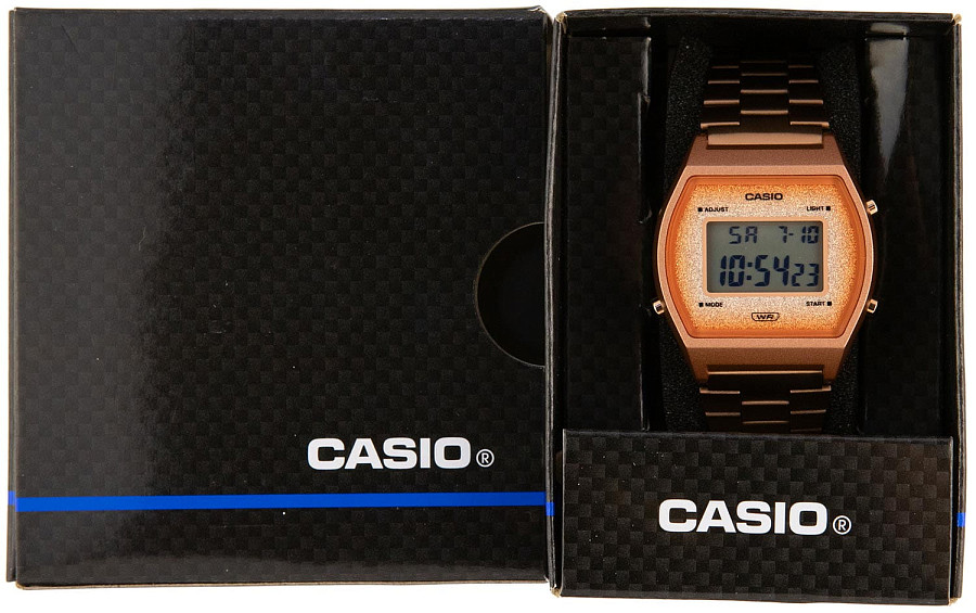 Часы Casio Vintage B640WCG-5EF — кварцевые, Япония, мужские