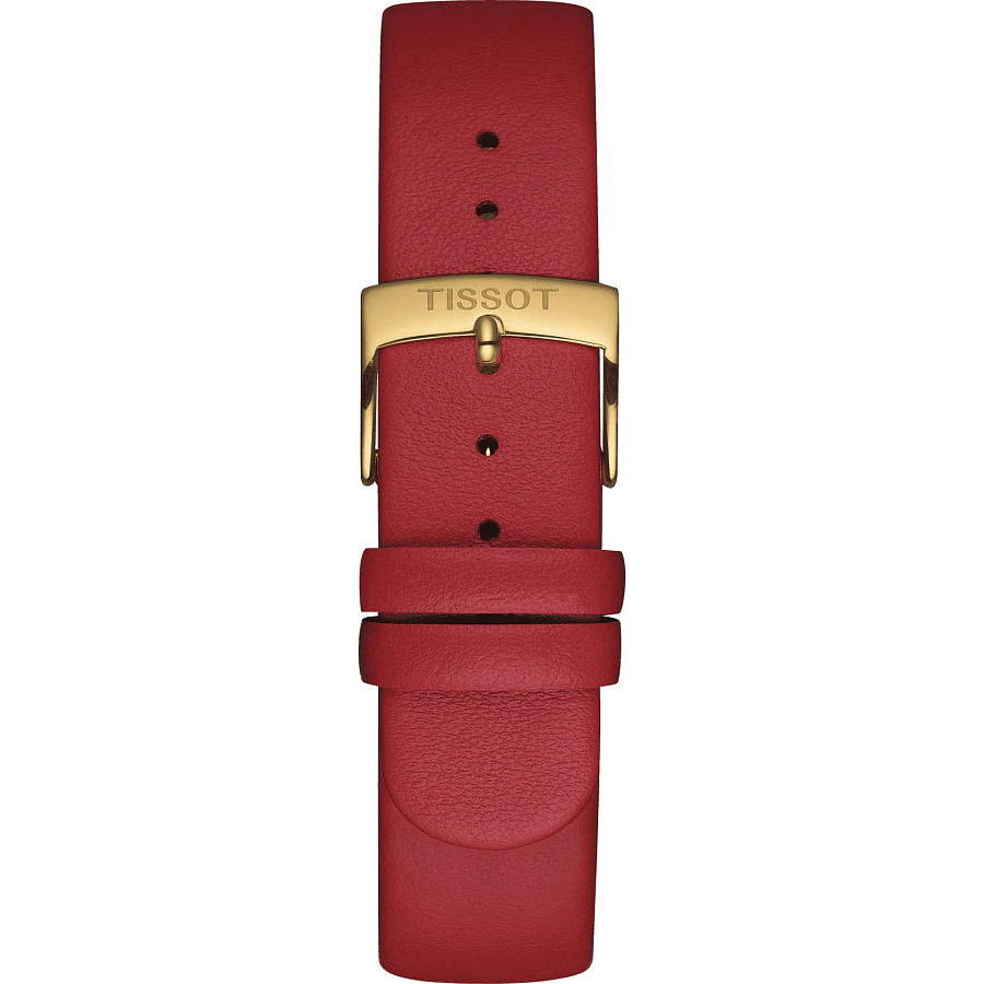 Часы Tissot Heritage Memphis Lady T134.210.27.011.00 — женские, кожаный