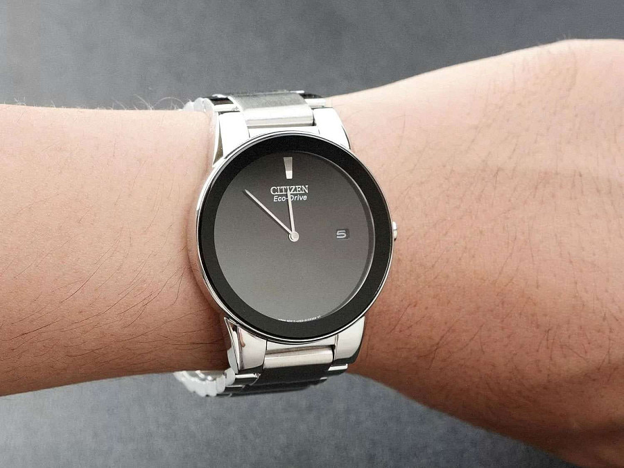 Часы Citizen Eco-Drive Axiom AU1060-51E — мужские, нержавеющая сталь