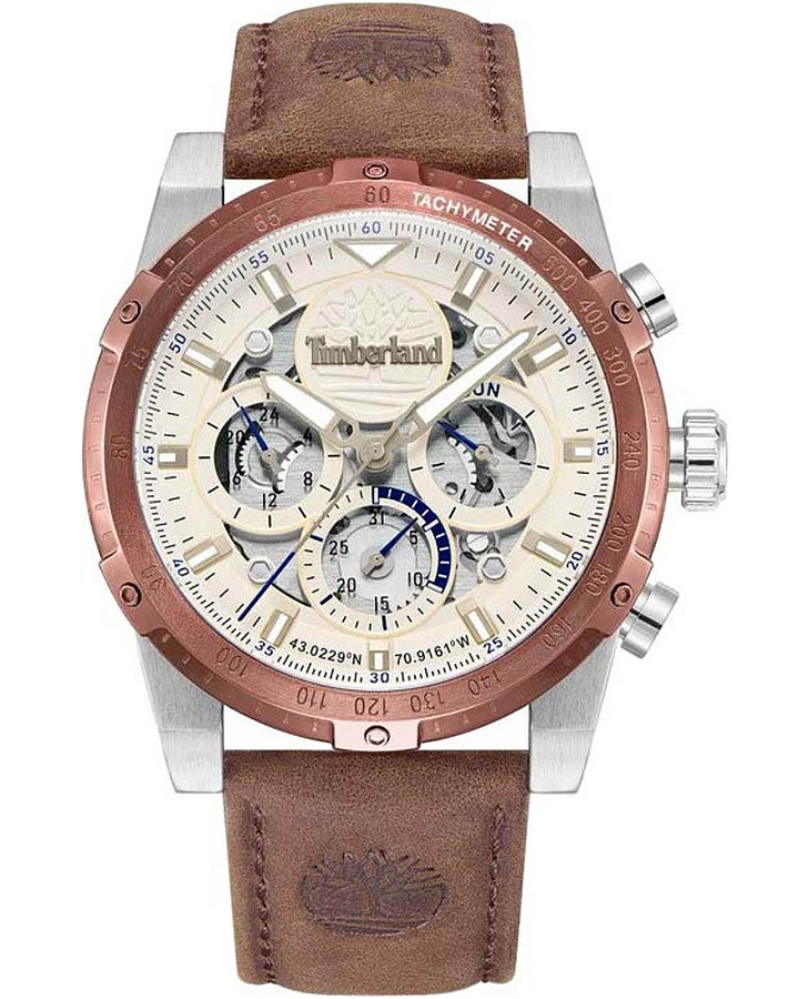 Часы Timberland Sherbrook TDWGF0009403 — мужские, белый