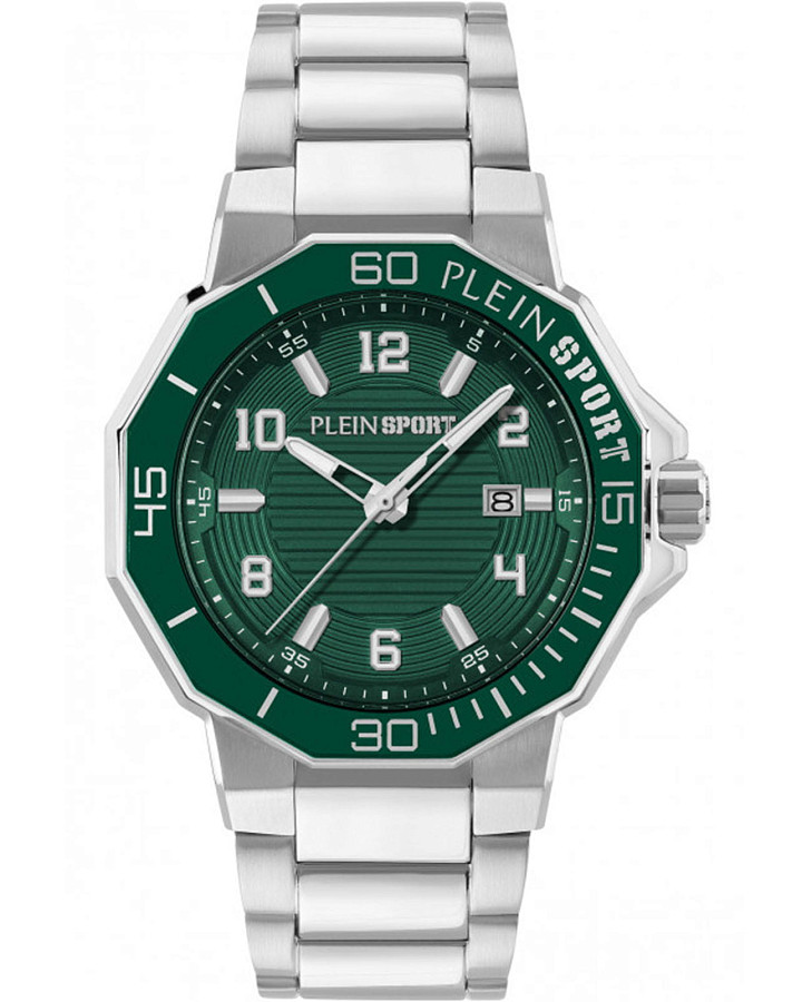 Часы Plein Sport Titan 3H PSUGA0426 — мужские, зеленый