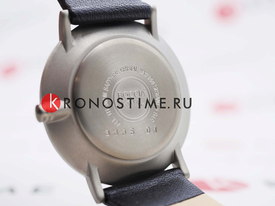Часы Boccia Titanium 3335-01 — Германия, кварцевые