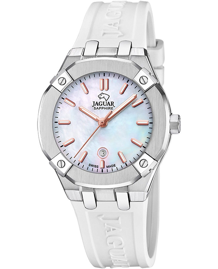 Часы Jaguar Diplomatic Quartz Lady J1017/1 — женские, перламутровый