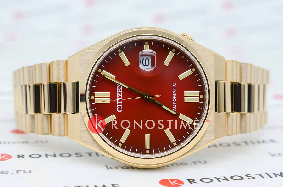 Часы Citizen Tsuyosa NJ0153-82X — механические, сталь металл