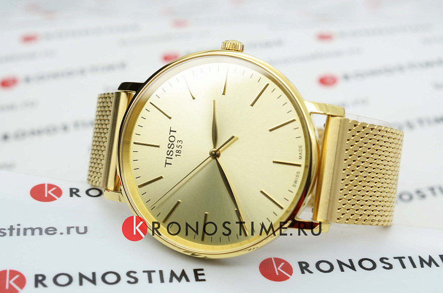 Часы Tissot Everytime Gent T143.410.33.021.00 — артикул T1434103302100, мужские