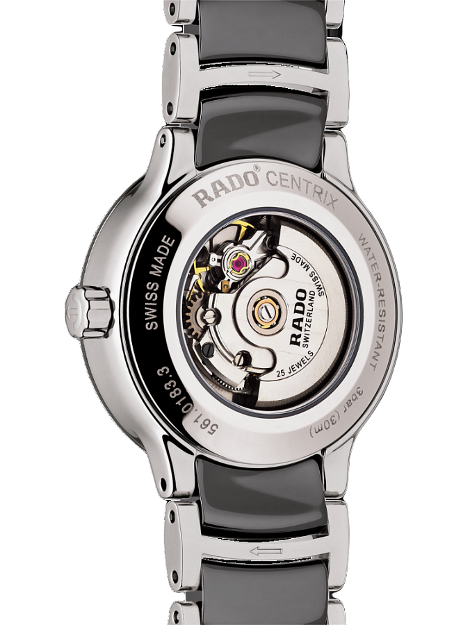 Часы Rado Centrix Automatic R30011312 — механические, сталь металл