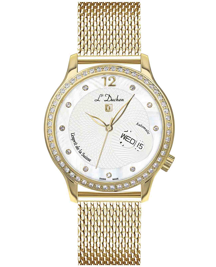 Часы L'Duchen Coquille D 713.26.33 M — женские, белый