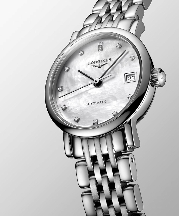 Часы Longines Elegant Collection L4.309.4.87.6 — нержавеющая сталь, мужские