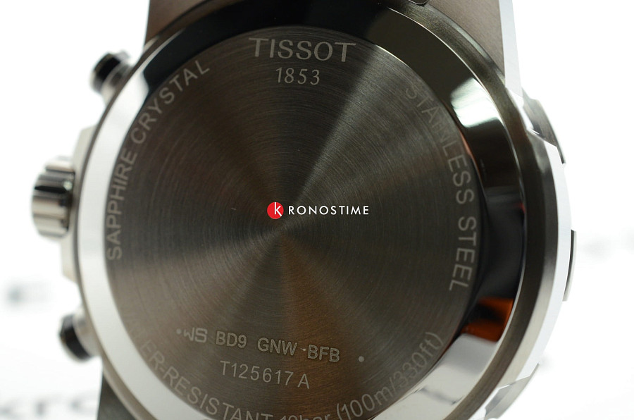 Часы Tissot SuperSport Chrono T125.617.16.051.01 — сталь металл, кожаный