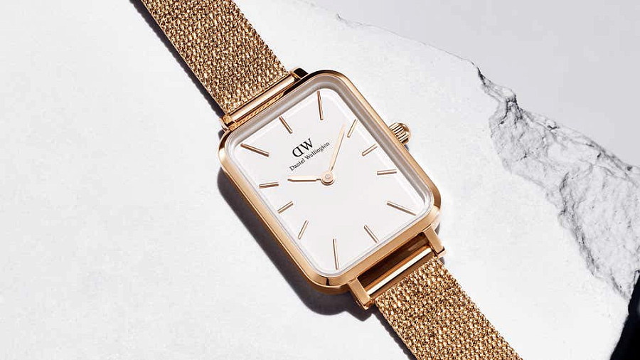 Часы Daniel Wellington Quadro Pressed Melrose DW00100431 — Швеция, кварцевые