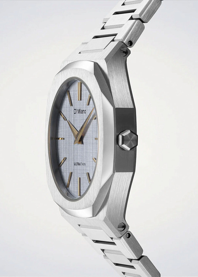 Часы D1 Milano Ultra Thin UTBL37 — сталь металл, Италия