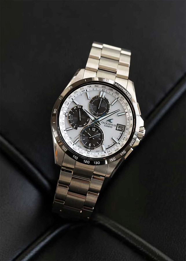 Часы Casio Oceanus OCW-T2600J-7A — титановый, мужские