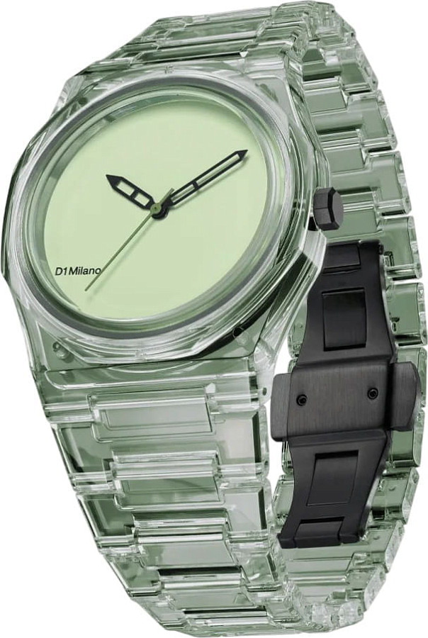 Часы D1 Milano Nylon Exp_Mint NYBJ04 — нейлон, мужские