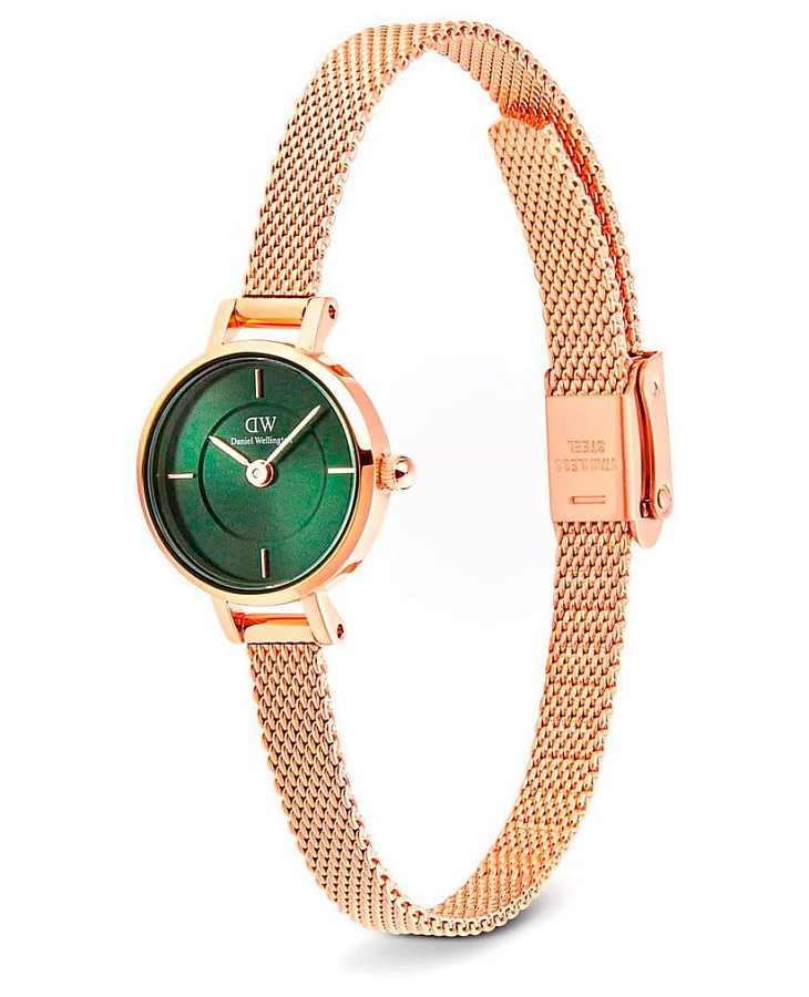 Часы Daniel Wellington Petite Mini Emerald Melrose DW00100742 — сталь металл, Швеция