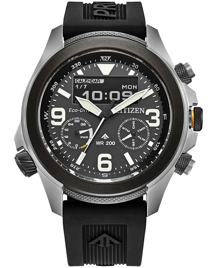 Часы Citizen Promaster JV1007-07E — мужские, черный