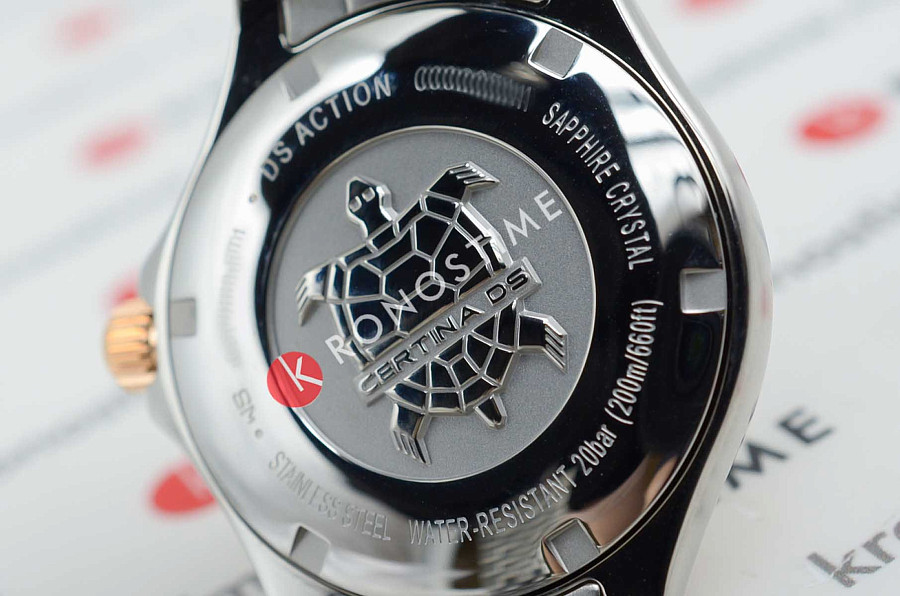 Часы Certina DS Action C032.051.22.036.00 — женские, сталь c pvd покрытием